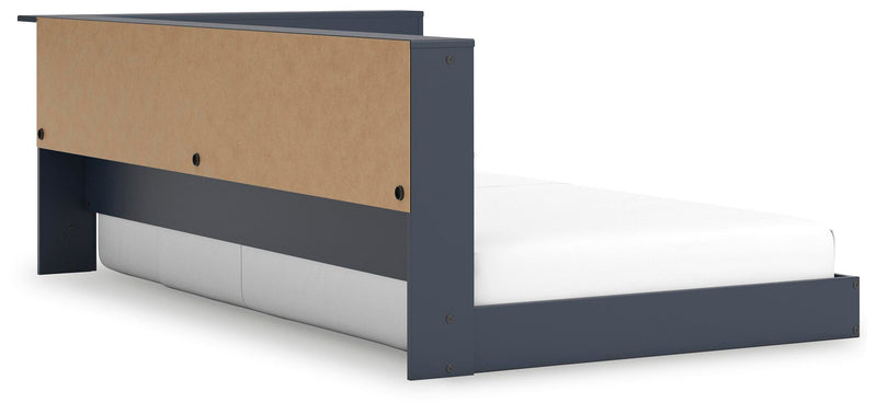 Simmenfort Bookcase Storage Bed