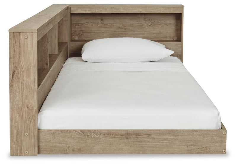 Cama con almacenaje Oliah Bookcase