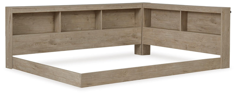 Cama con almacenaje Oliah Bookcase