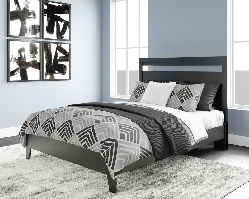 Cama de plataforma Finch Panel