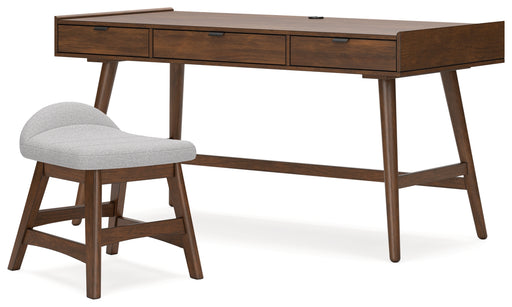 Lyncott Home Office Desk With Chair
