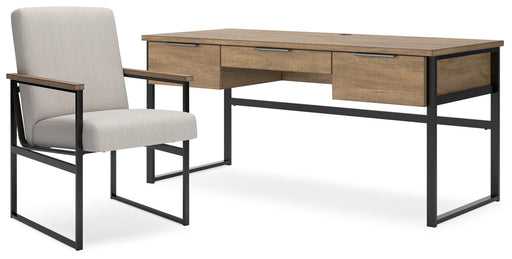 Montia Home Office Desk With Chair