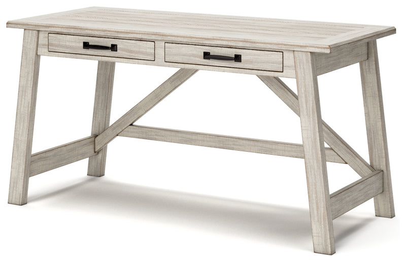 Escritorio grande de Carynhurst Home Office con patas