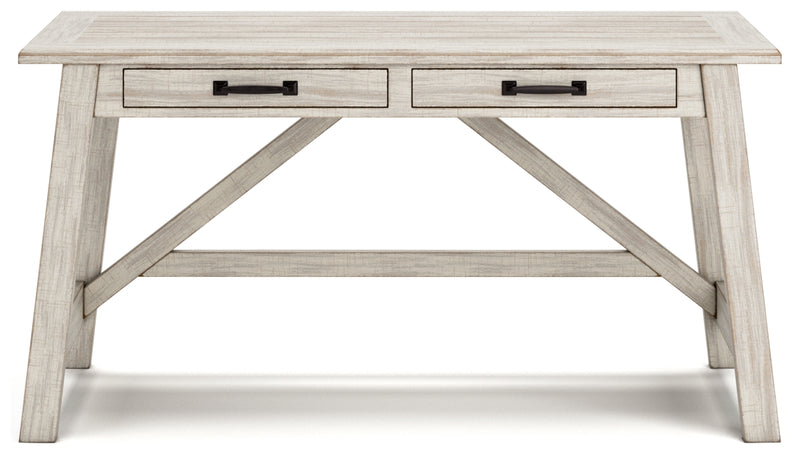 Escritorio grande de Carynhurst Home Office con patas