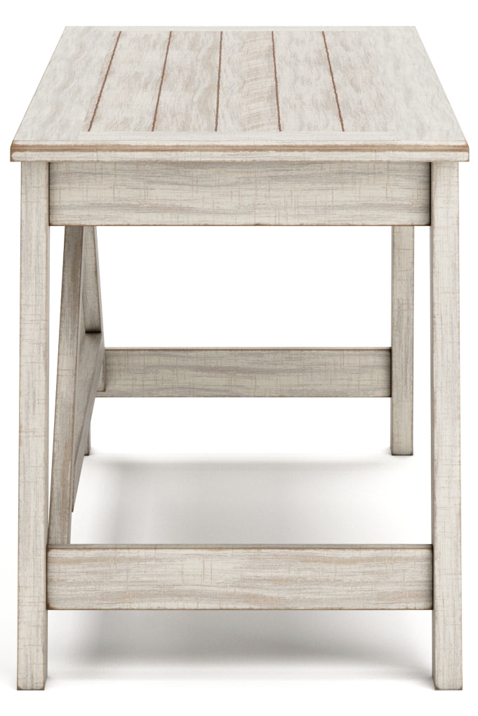 Escritorio grande de Carynhurst Home Office con patas