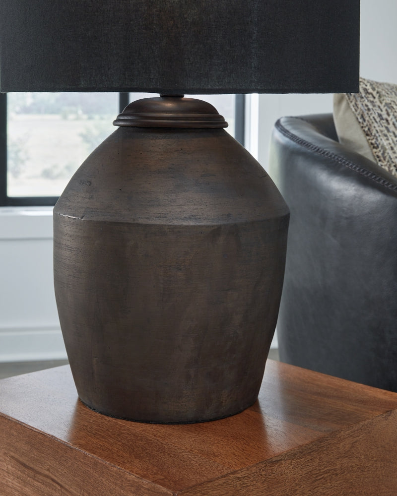 Lámpara de Mesa Naareman de Terracota