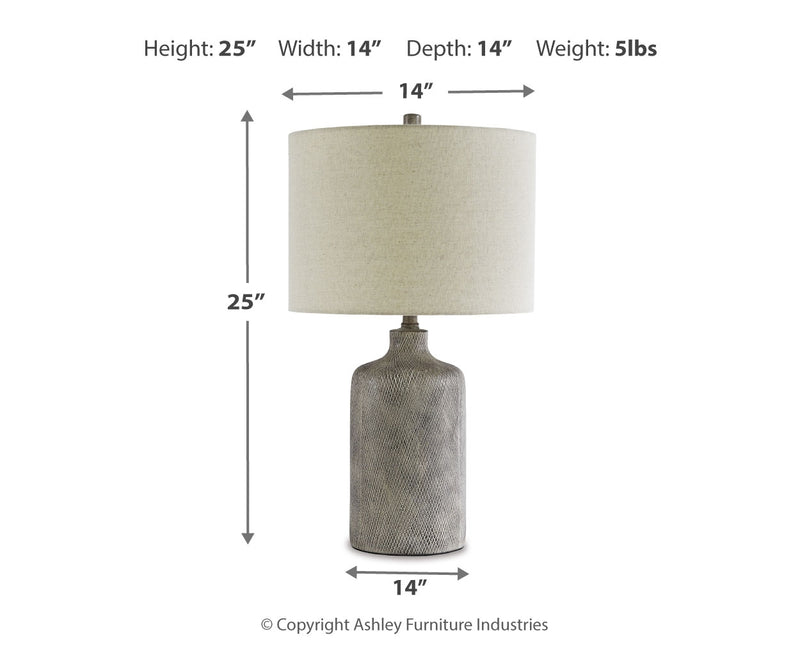 Linus Ceramic Table Lamp