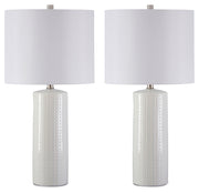 Steuben Ceramic Table Lamp