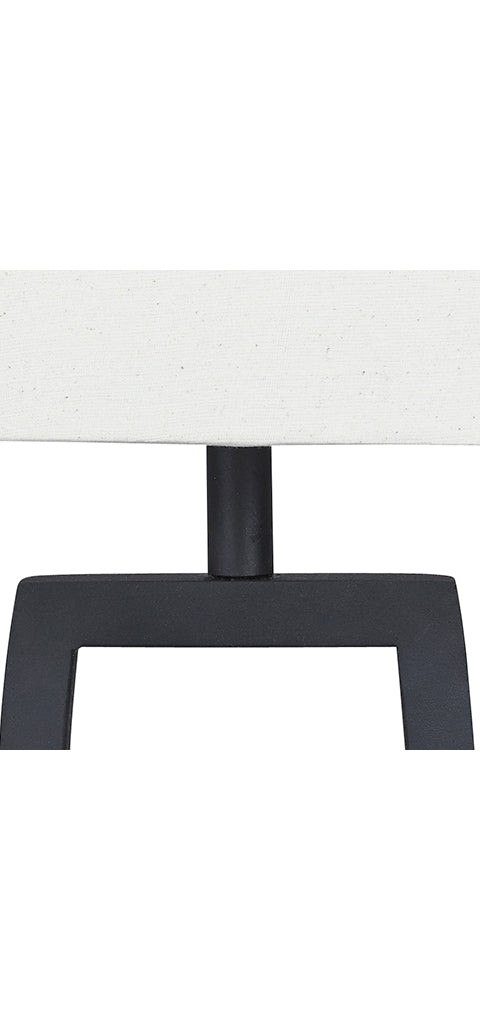 Lámpara de mesa de metal Makara