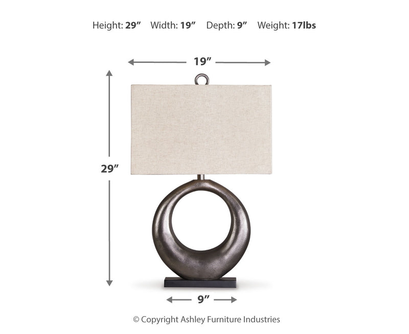 Saria Metal Table Lamp