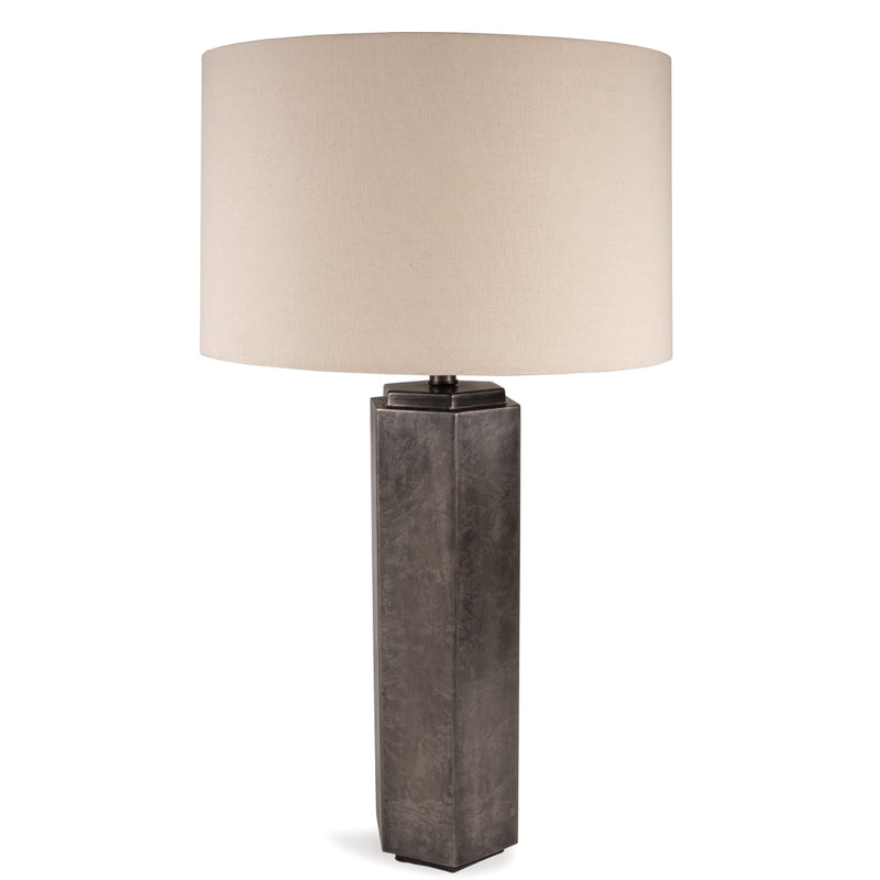 Lámpara de mesa metálica Dirkton