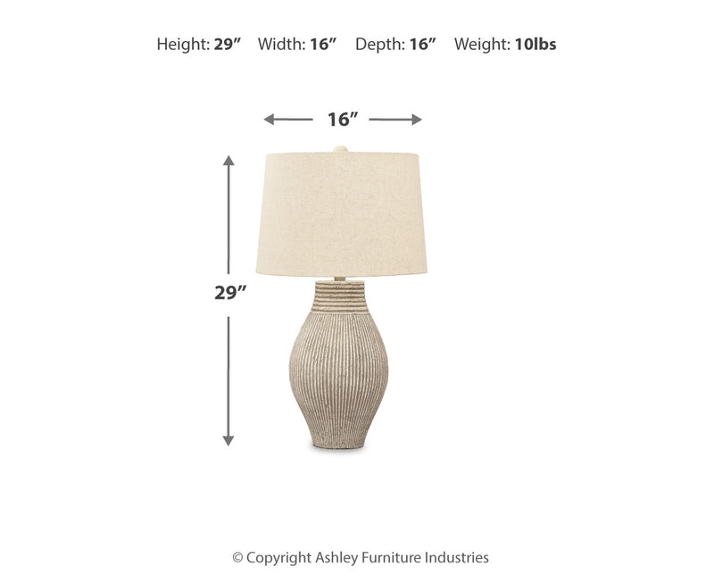 Layal Paper Table Lamp