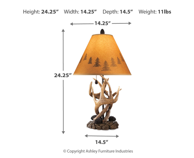 Derek Poly Table Lamp