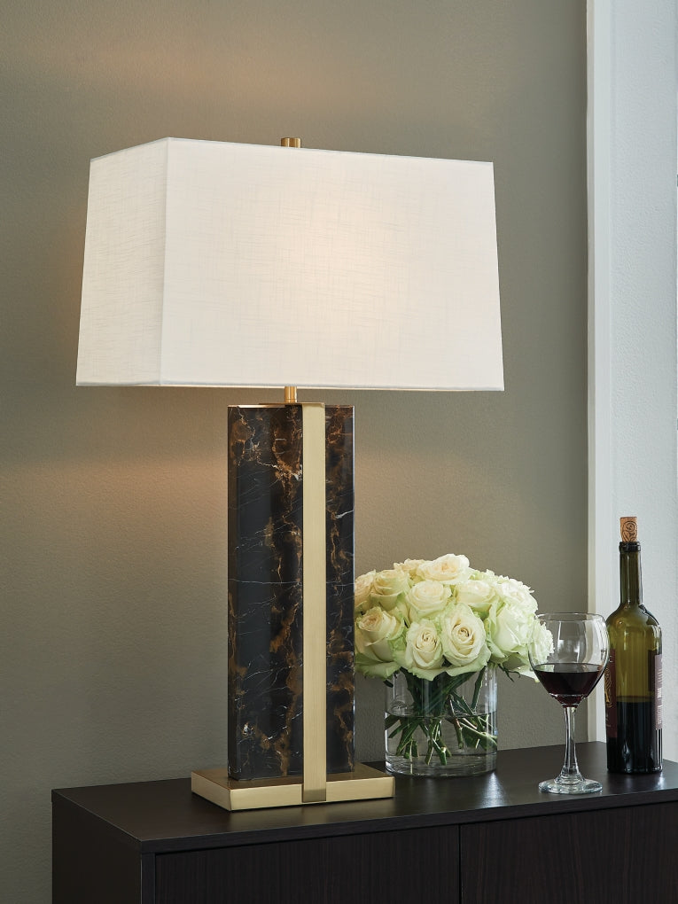 Neonish Marble Table Lamp