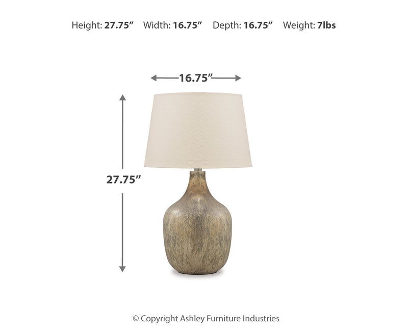 Mari Glass Table Lamp