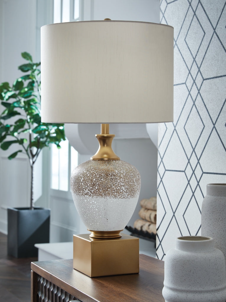 Tavisburg Glass Table Lamp