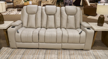 Next Move Reclining Sofa w/Drop Down Table