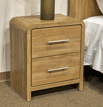 Dovander Two Drawer Night Stand
