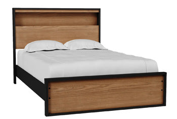 Kozmour F Bookcase Complete Bed Frame
