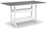 Transville RECT COUNTER TABLE with Umbrella Option