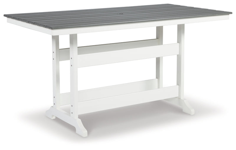 Transville RECT COUNTER TABLE with Umbrella Option