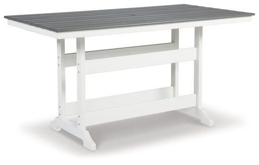 Transville RECT COUNTER TABLE with Umbrella Option