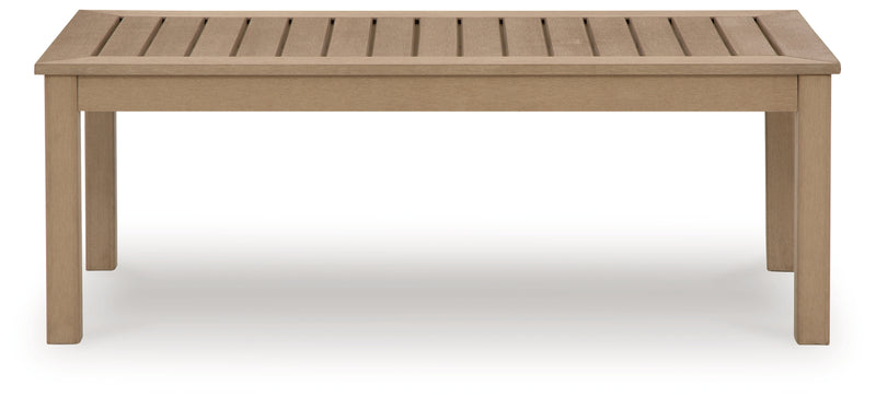 Mesa de centro rectangular Hallow Creek