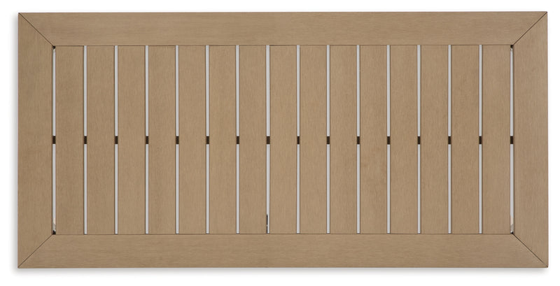 Mesa de centro rectangular Hallow Creek