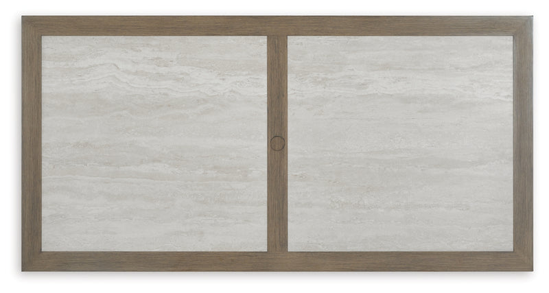 Rainier Ranch RECT Dining Table with Umbrella Option