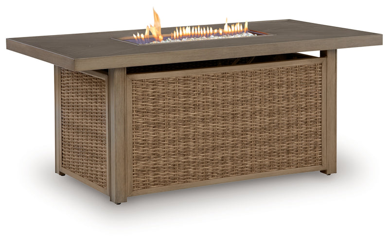 Mesa rectangular para fogata Revare Beach