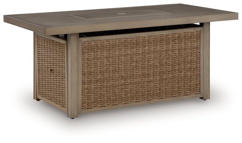 Mesa rectangular para fogata Revare Beach