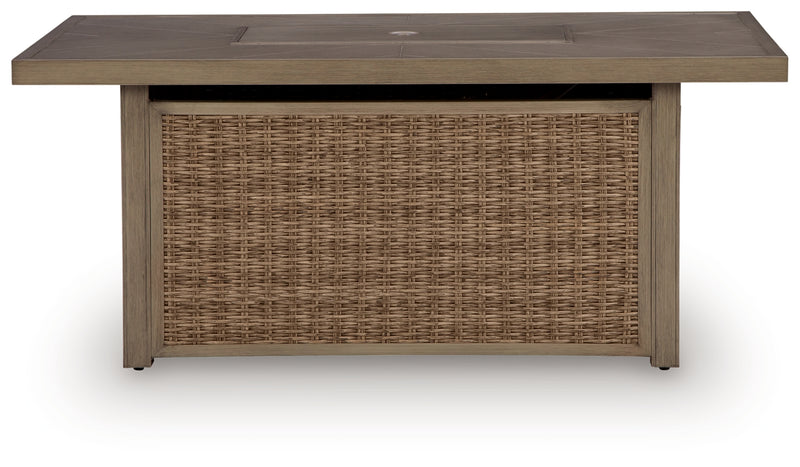 Mesa rectangular para fogata Revare Beach