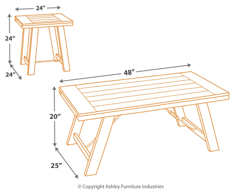 Noorbrook Occasional Table Set