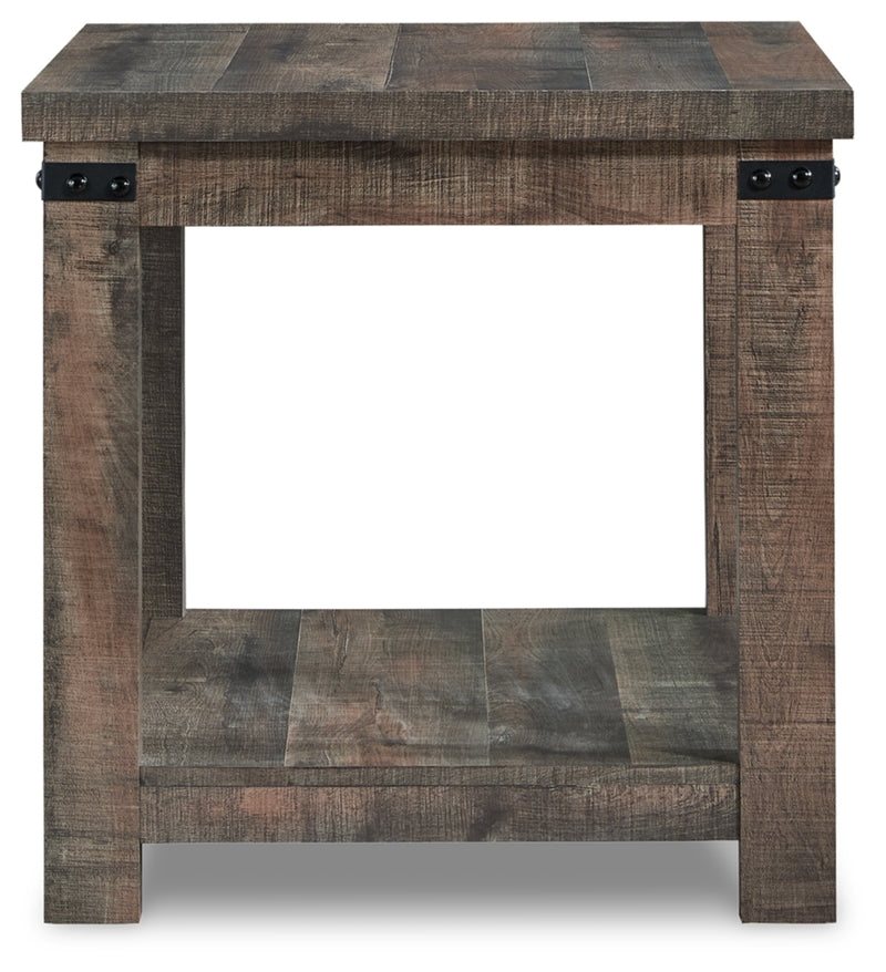 Mesa auxiliar cuadrada Hollum