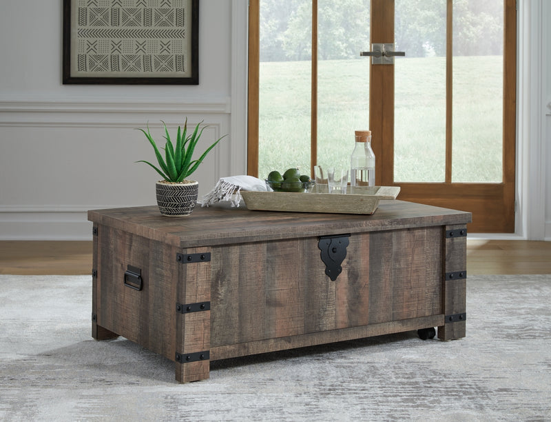 Mesa de centro con elevador Hollum