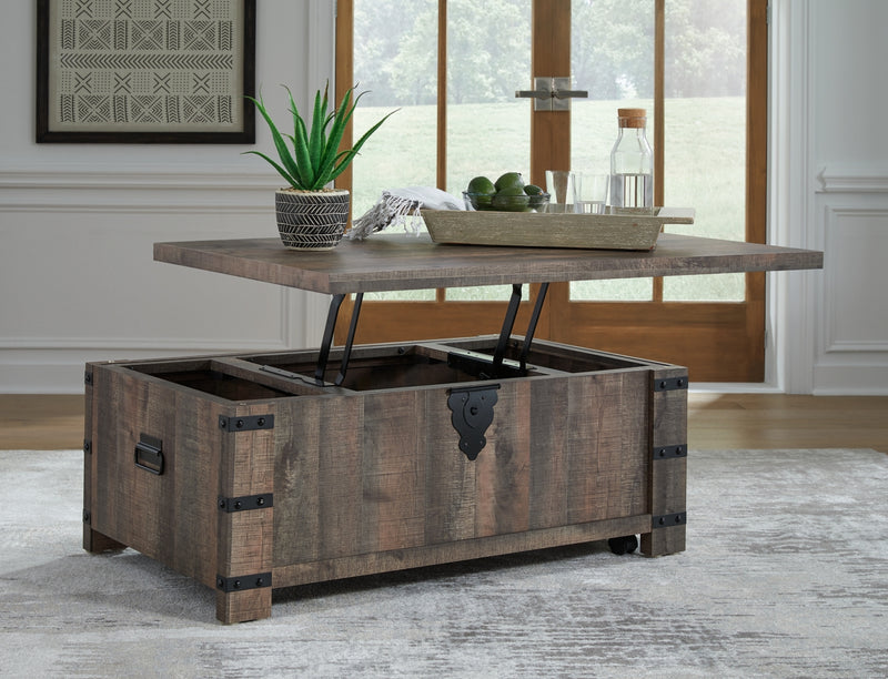 Mesa de centro con elevador Hollum
