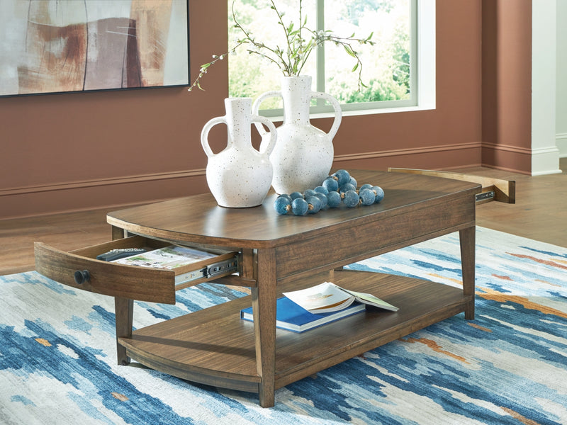 Burkbyer Rectangular Cocktail Table