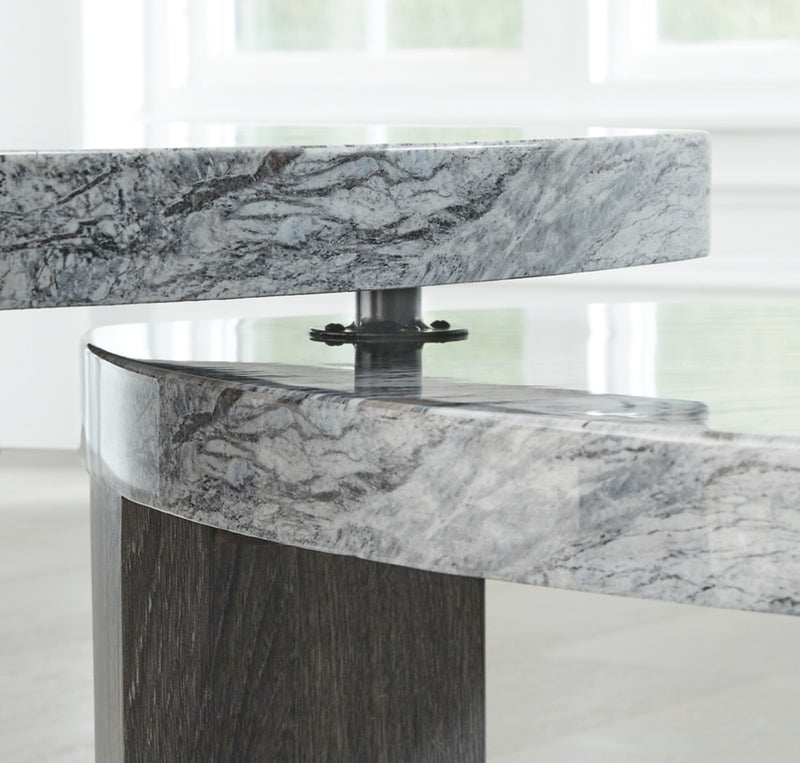 Surmour Stacked Cocktail Table