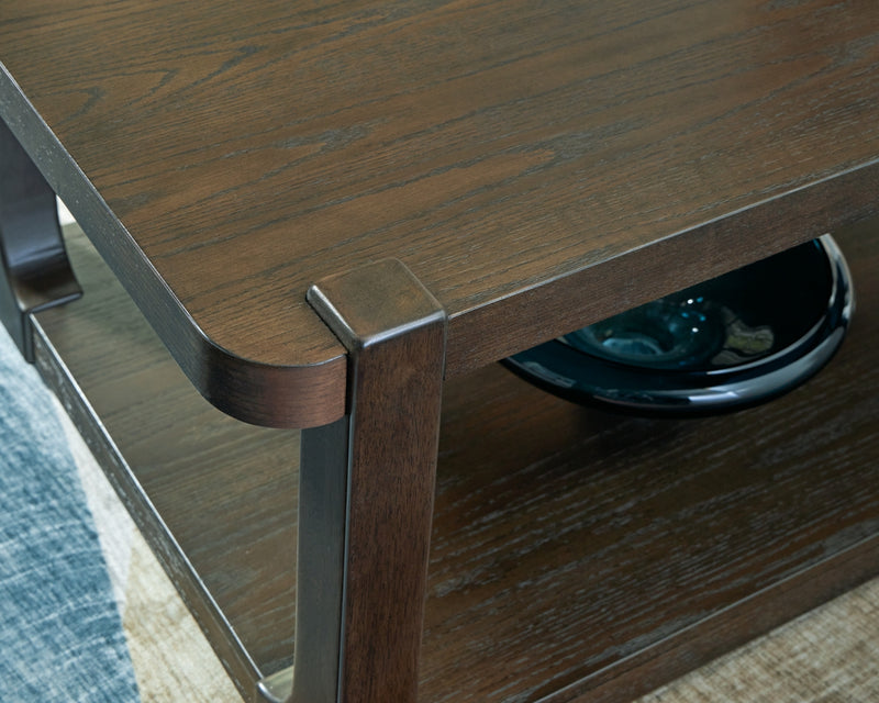 Mesa de centro rectangular Breckington