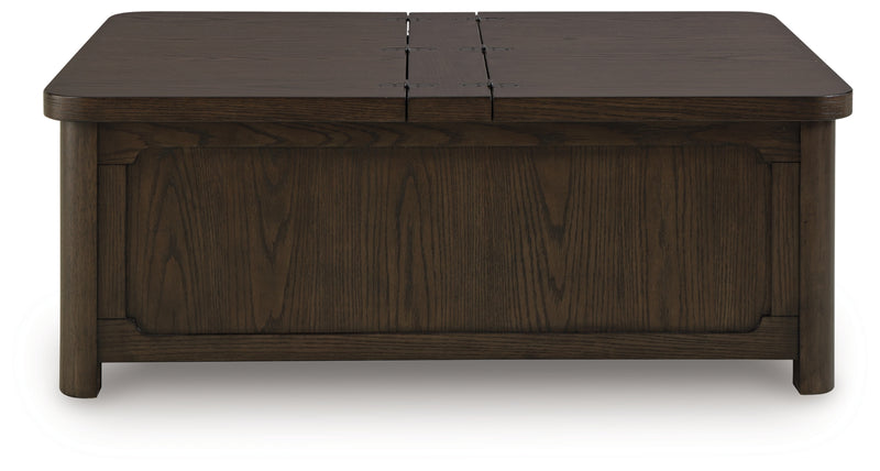 Mesa de cóctel Breckington con almacenamiento