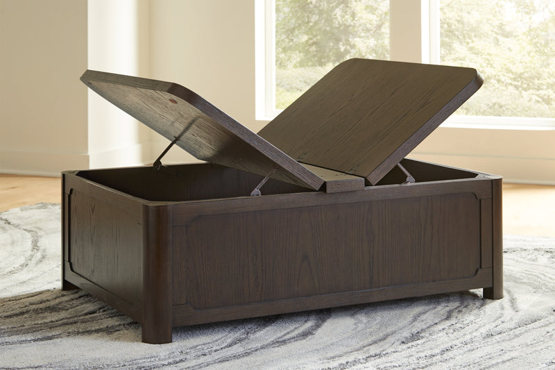 Mesa de cóctel Breckington con almacenamiento