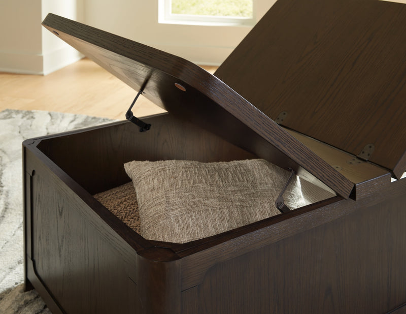 Mesa de cóctel Breckington con almacenamiento