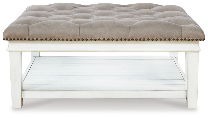 Kanwyn Upholstered Ottoman Cocktail Table