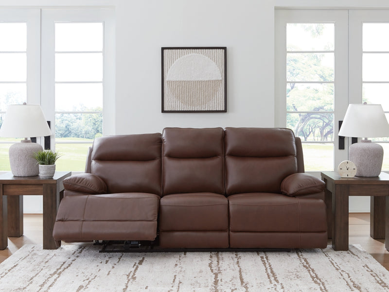 Sofá reclinable eléctrico VonRyan con reposacabezas ajustable