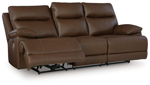 VonRyan Power Reclining Sofa with Adjustable Headrest