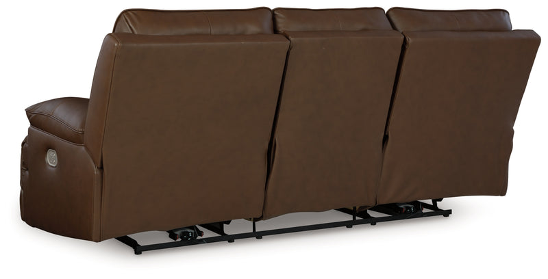 Sofá reclinable eléctrico VonRyan con reposacabezas ajustable