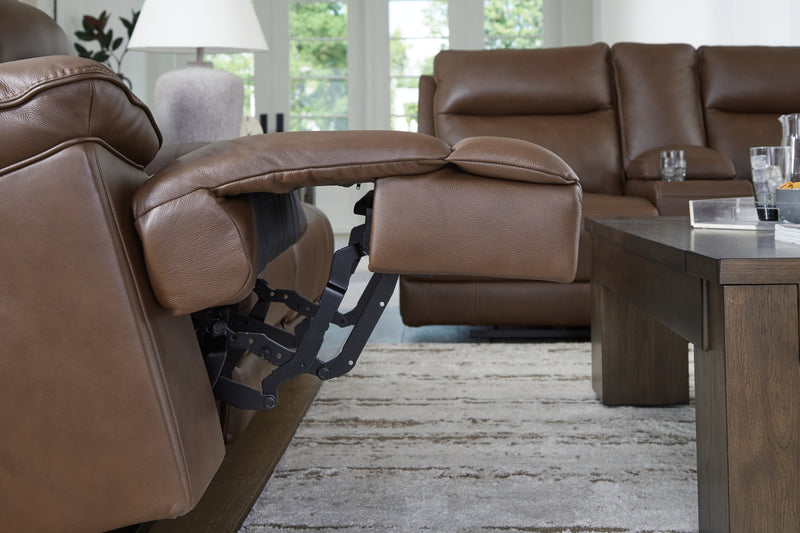 Sofá reclinable eléctrico VonRyan con reposacabezas ajustable