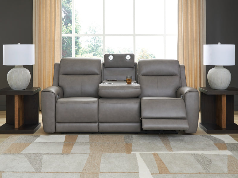 Sofá reclinable eléctrico 5Z-Relaxation con reposacabezas ajustable
