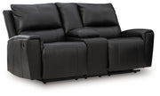 Danemere DBL Reclining Loveseat w/Console