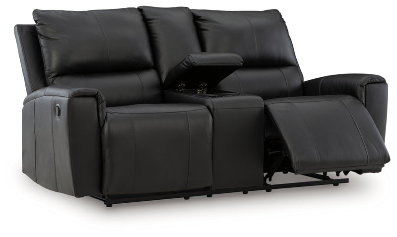 Danemere DBL Reclining Loveseat w/Console